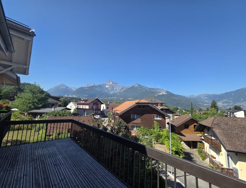 Altes individuelles Charakterhaus mit 2 Wohnungen & 1 Studio in Bex (15)