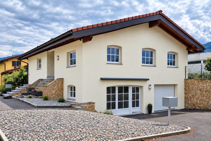 Villa 5,5 pièces avec local commercial à Vétroz (1)
