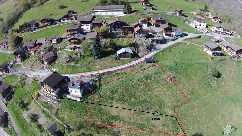Riservato: terreno di 1047 m2 con vista sulle montagne e la valle nel Val d'Hérens (9)