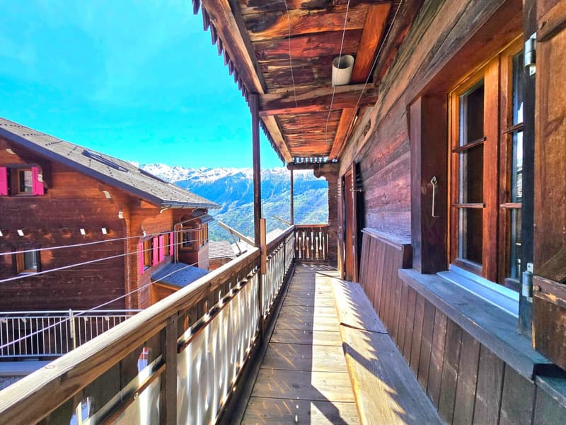 Appartamento accogliente di 4 locali con camino a Suen (Saint-Martin), Val d'Hérens (4)