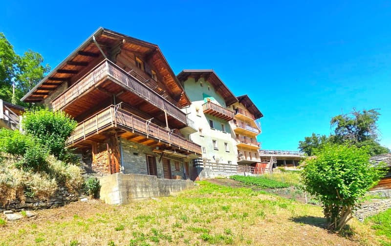 Wohnungen zur Renovierung und Zusammenlegung in einem authentischen Dorfhaus, Val d’Hérens (20)