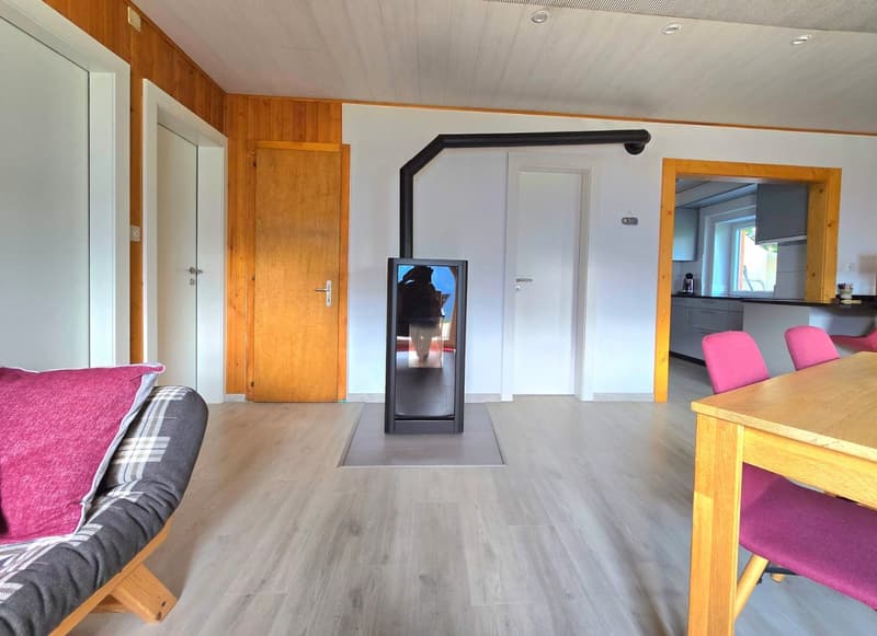 Appartement rénové avec terrasse, vue imprenable et plein soleil à Eison (St-Martin) Val d’Hérens (11)