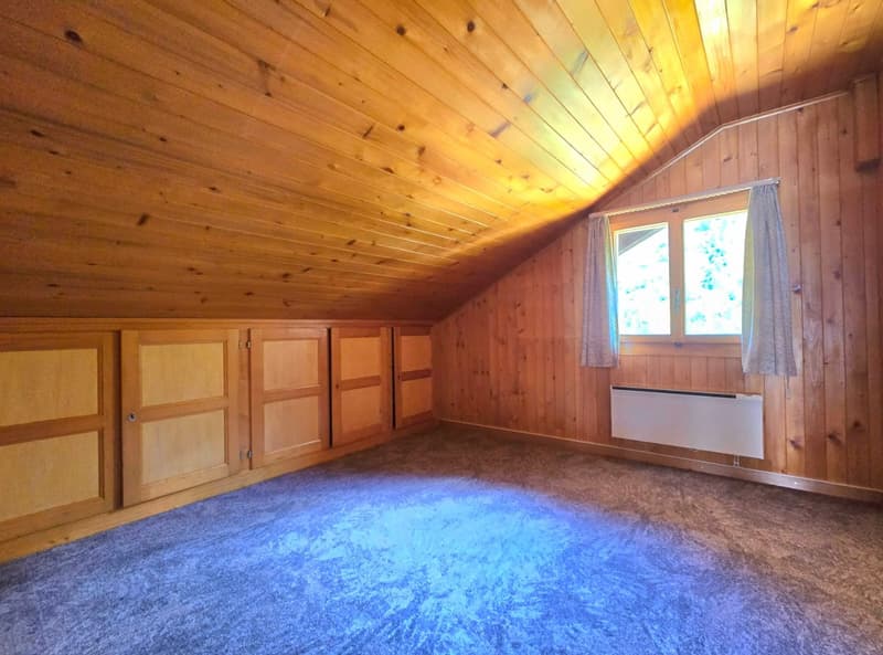 Appartements à rénover et réunir en duplex dans une authentique maison villageoise, Val d’Hérens (18)