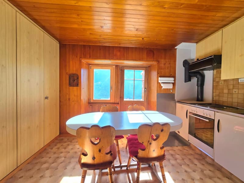 Charmant appartement à Eison (Val d’Hérens) avec vue, grand jardin et garage (7)