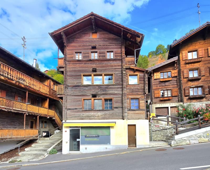Charmant appartement 3.5 p à St-Martin (Val d’Hérens) (1)