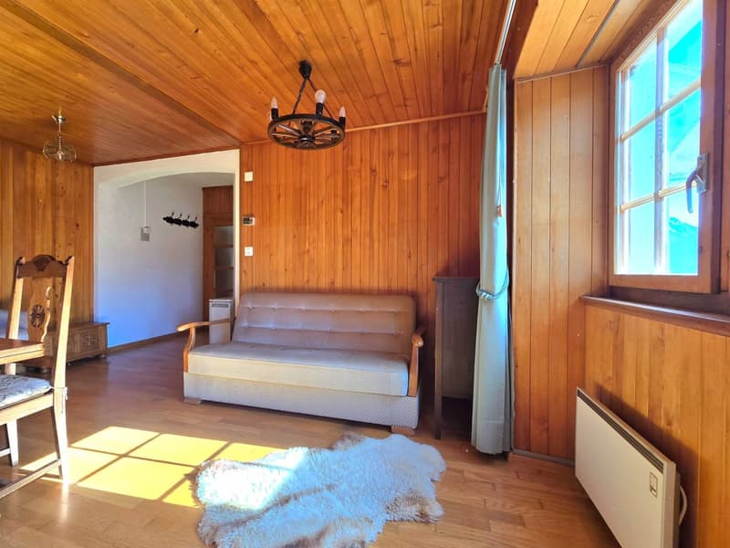 Charmant appartement à Eison (Val d’Hérens) avec vue, grand jardin et garage (5)