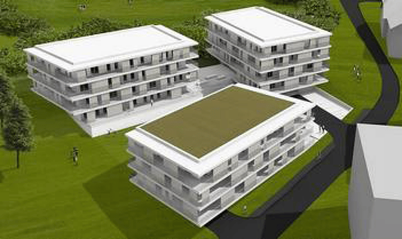 vue aérienne Immeuble A