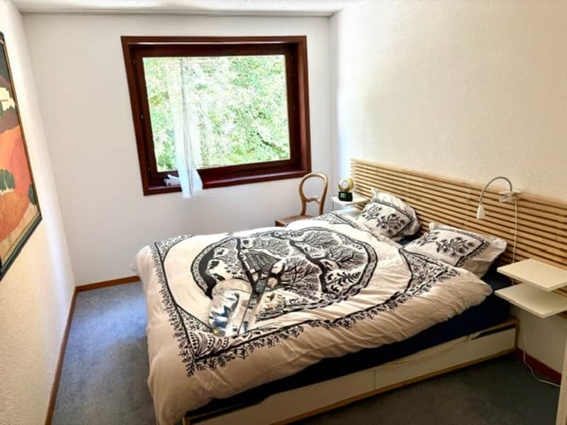 Charmantes 3.5-Zimmer-Wohnung mit Möbeln in St-Cergue mit Aussicht und Balkon (5)