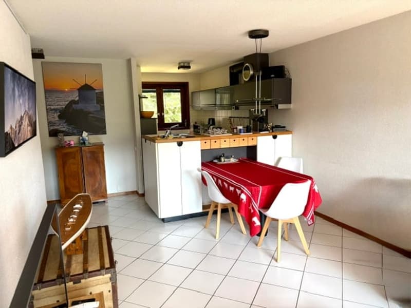 Charmantes 3.5-Zimmer-Wohnung mit Möbeln in St-Cergue mit Aussicht und Balkon (3)