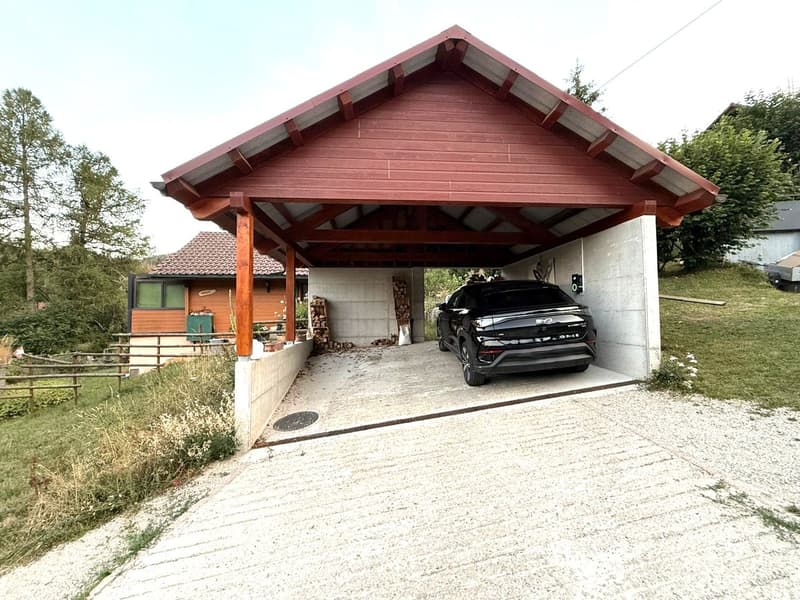 St-Cergue - chalet individuel avec vue sur les Alpes (3)