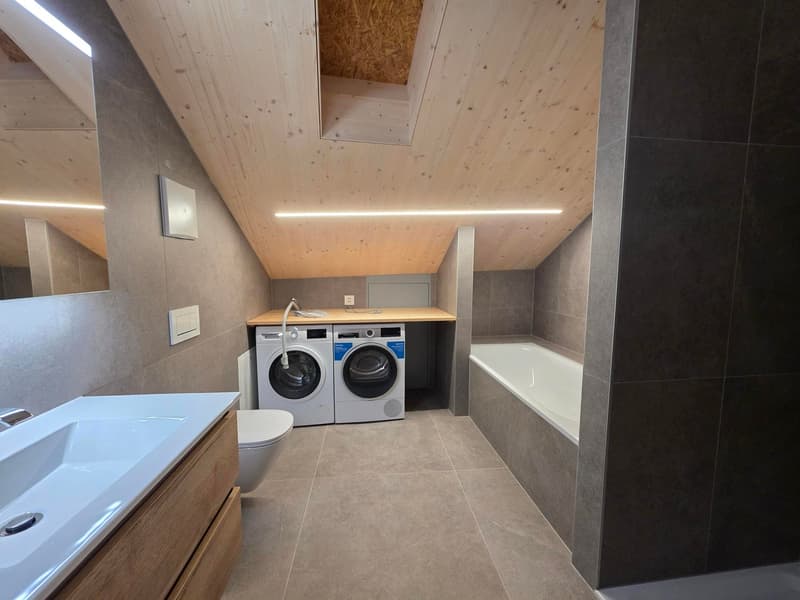Superbe duplex de 3.5 pièces au dernier étage avec balcon (4)