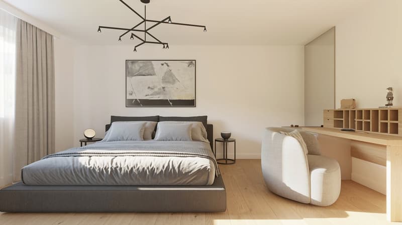 Moderne 5.5-Zimmer-Doppelhaushälfte (Haus B) in Oberentfelden - Neubauende 2026 (15)