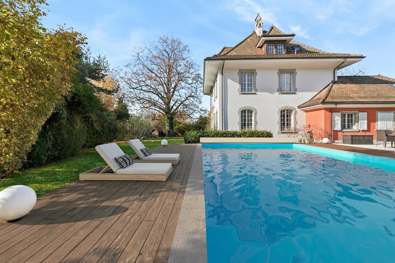 Maison de Maître à Lausanne - Élégance Intemporelle et Parc Privé (3)