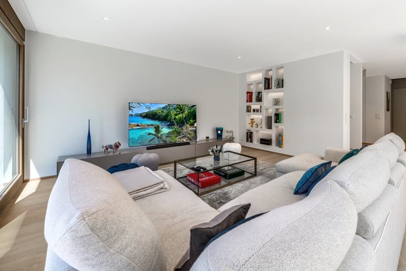 Magnificent new 9.5-room villa in Corsier, with swimming pool. (15)