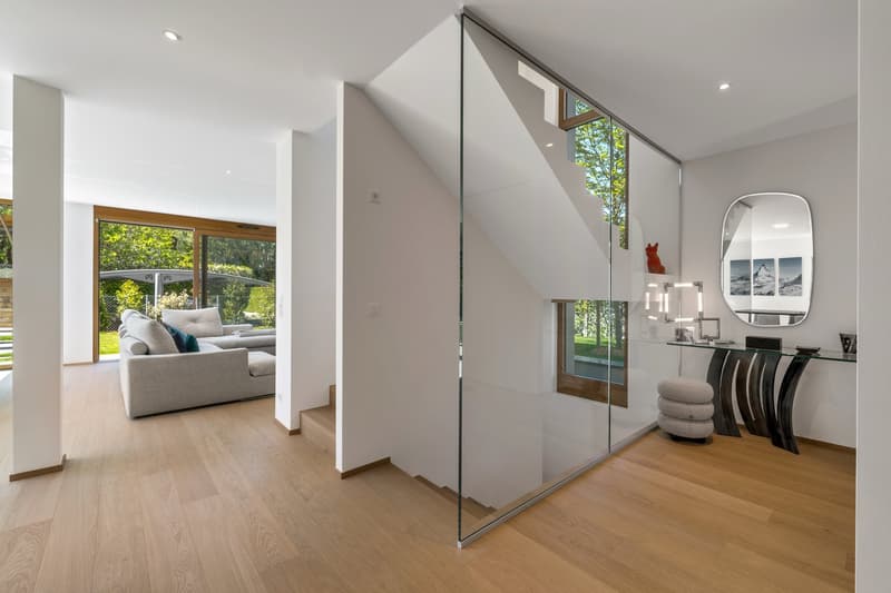 Magnificent new 9.5-room villa in Corsier, with swimming pool. (7)