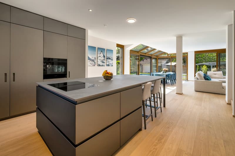 Magnificent new 9.5-room villa in Corsier, with swimming pool. (9)