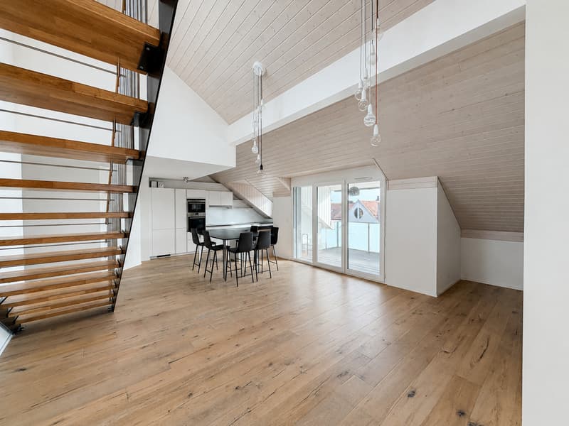 Séjour en double hauteur, 3 chambres de 17 à 18 m² et loft de 51 m² (5)