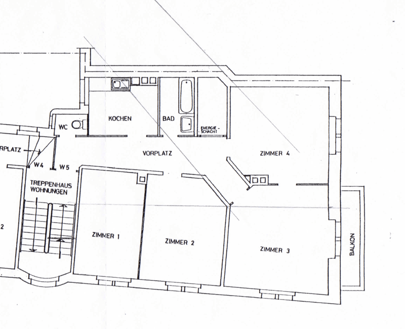 Grundriss 3.OG Trillengässlein