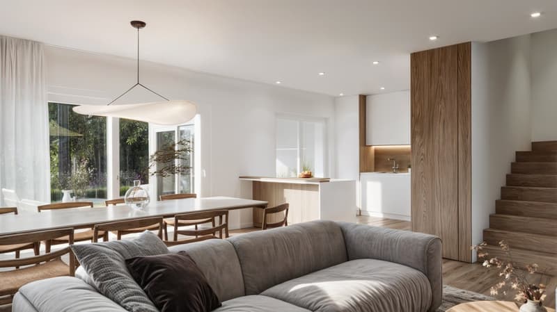 New construction project at Buchenweg 3, Hettlingen – 3 modern single-family homes in Minergie construction (5)