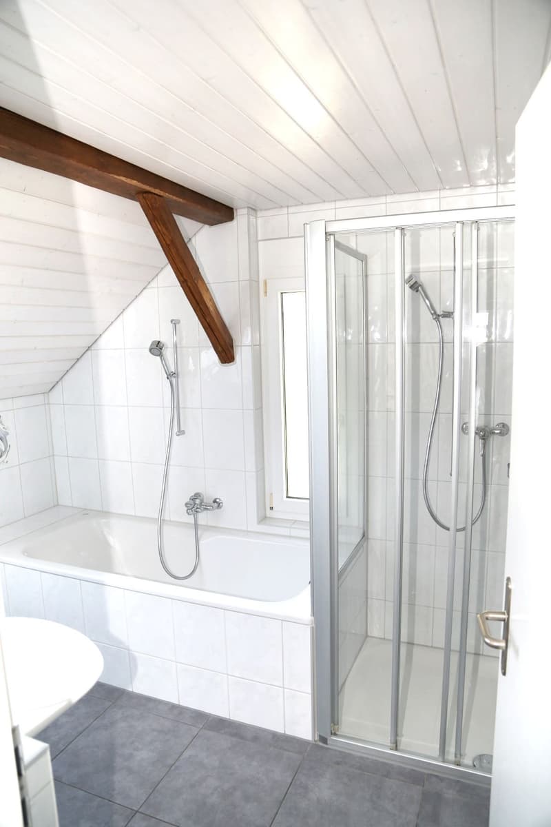 Grand appartement charmant au dernier étage avec balcon et vue (7)