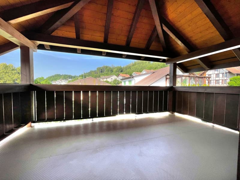 Grand appartement charmant au dernier étage avec balcon et vue (8)