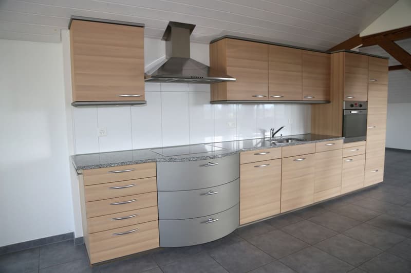 Grand appartement charmant au dernier étage avec balcon et vue (3)
