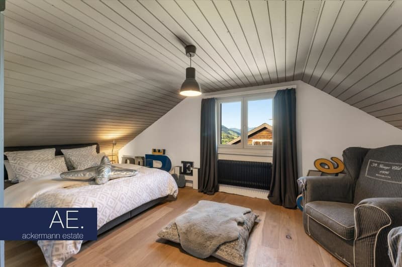 Alpiner Charme - mit Cheminée und Churfirstenblick (10)
