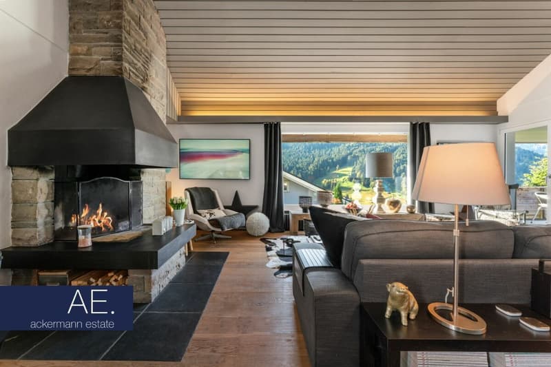 Alpiner Charme - mit Cheminée und Churfirstenblick (6)