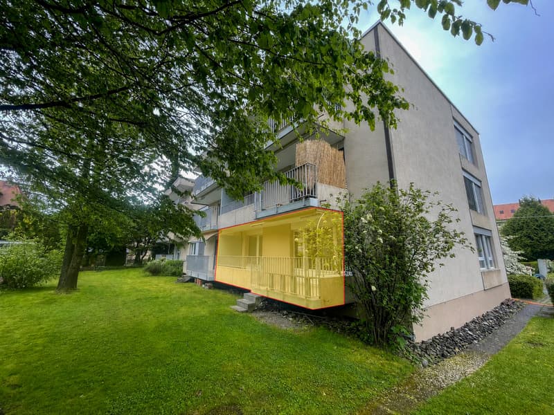 Appartement de 4,5 pièces au rez-de-chaussée avec balcon à Bern-Bümpliz (2)