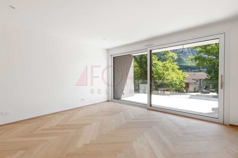 Superbe attique neuf de 4 pièces avec terrasse à Vessy (2)