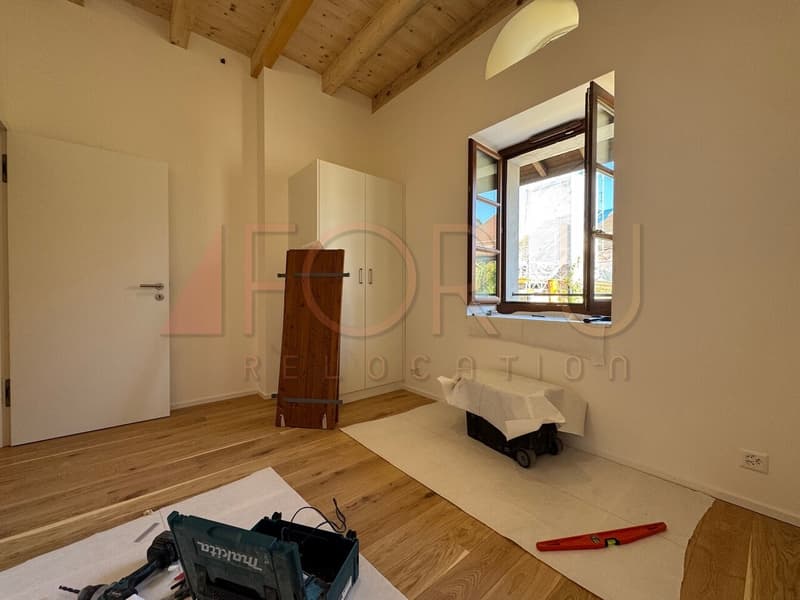 Antica fattoria trasformata in un triplex di 6,5 locali ad Avusy (7)