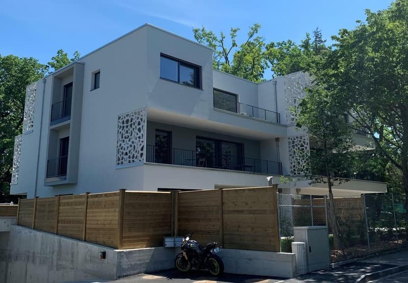 Very beautiful new attic apartment with 4 rooms and balcony in Chêne-Bougeries (6)