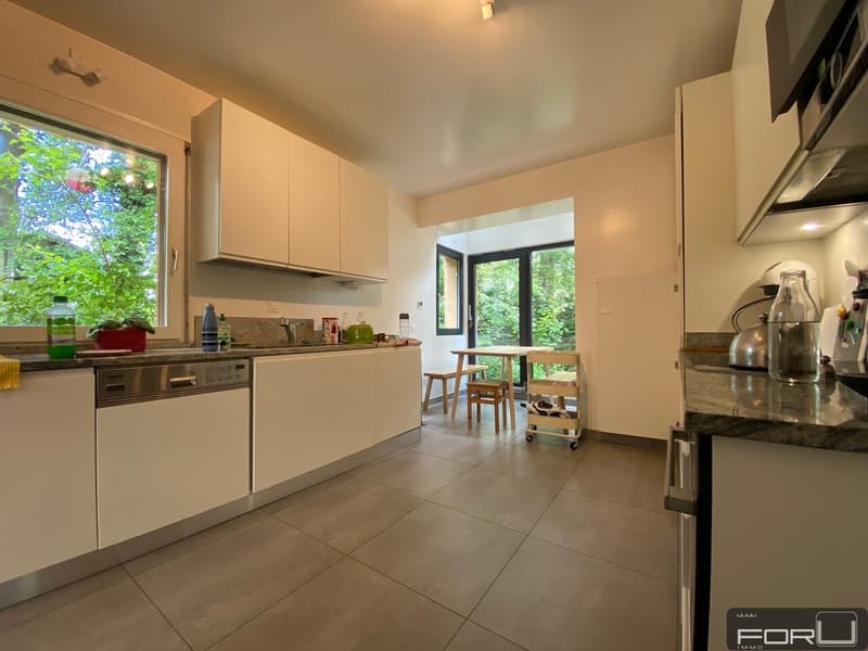 Bella villa individuale in posizione tranquilla con grande giardino a Carouge (6)