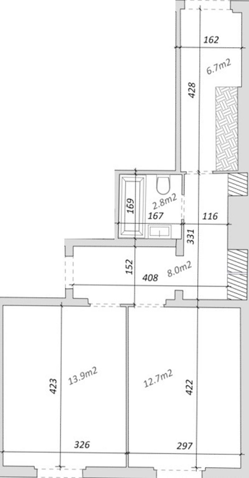 Schönes durchgehendes 3-Zimmer-Apartment in den Pâquis (8)