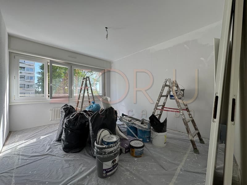Appartement de 4 pièces entièrement refait à neuf avec balcon à Meyrin (4)