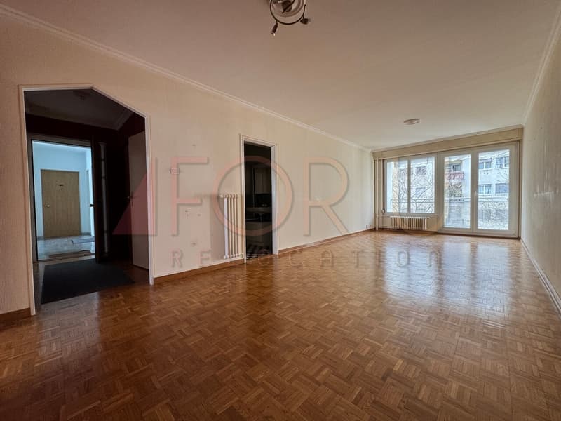 Grand logement 3.5 pièces moderne avec balcon au calme à la Servette (1)