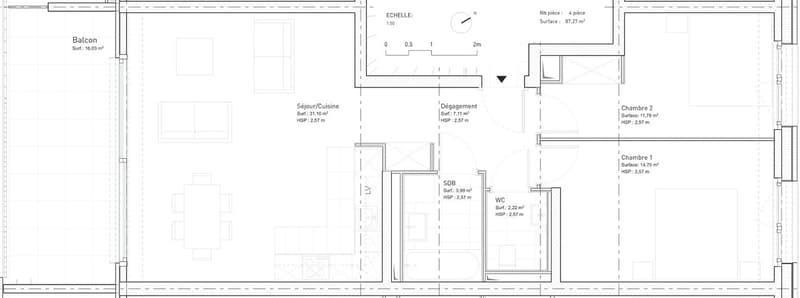 Très beau 4 pièces dans immeuble presque neuf (/!\ conditions HM) (13)