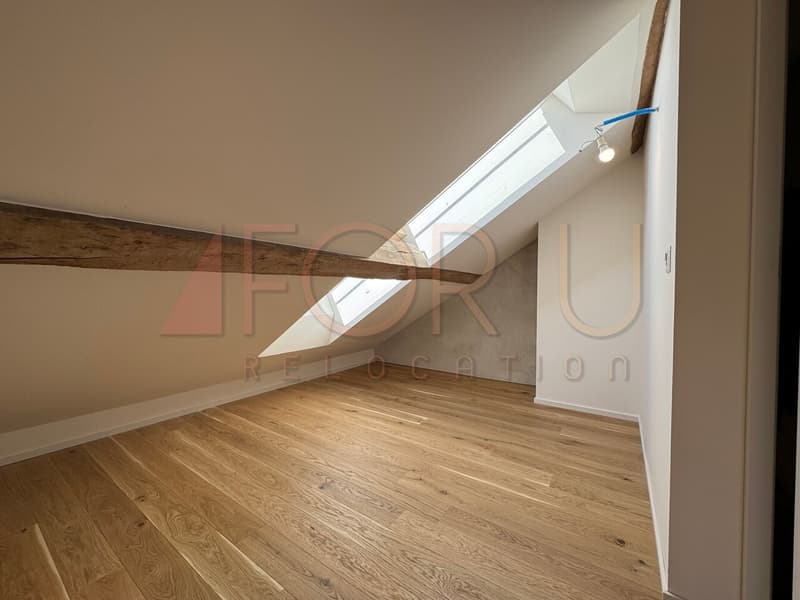 Ancienne ferme transformée en triplex de 6.5 pièces à Avusy (8)