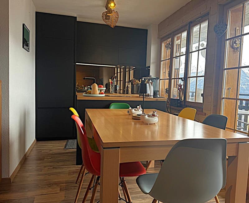 Helles 2.5-Zimmer-Wohnung von 60m2, komplett renoviert. 3. Stock, unverbaubare Aussicht! (7)