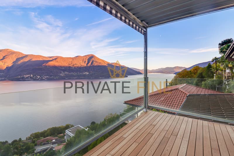Panoramaresidenz mit Seeblick und Pool über dem Lago Maggiore (12b) (1)