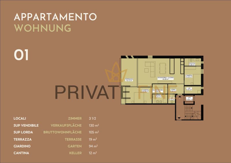 Neue 3.5 Zi mit TOP Seesicht, Garten, Pool & SPA (APP Nr. 1) (13)