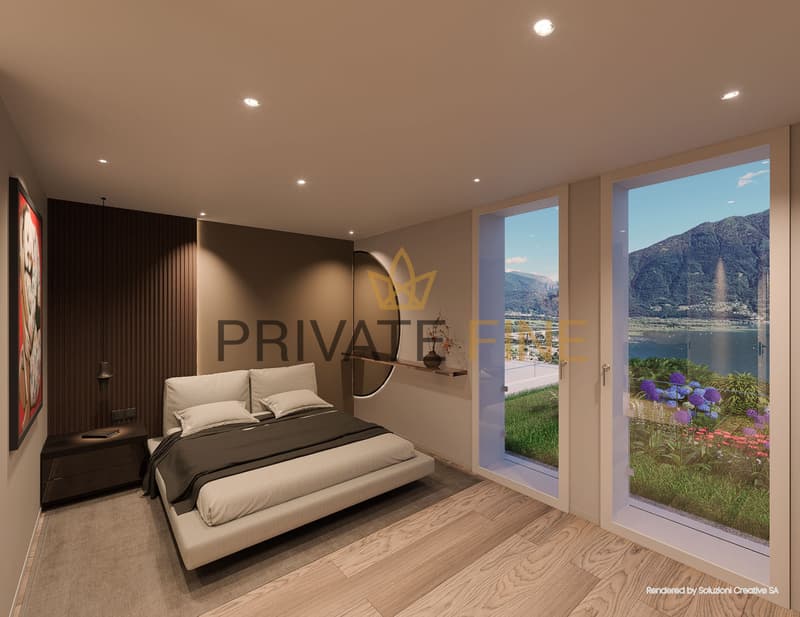 Neue Residenz in Brione mit TOP Seesicht, Pool und SPA (Nr. 15) (9)