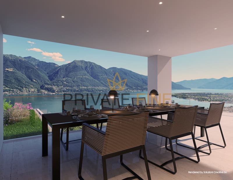 Neue Residenz in Brione mit TOP Seesicht, Pool und SPA (Nr. 15) (4)