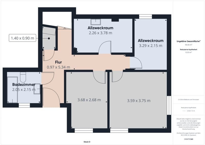 Very beautiful house with balcony, garden, far-reaching views, and development potential (10)