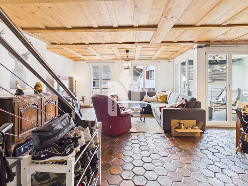 Maisonette apartment, rustic with a lot of charm, in the heart of Laufen (3)