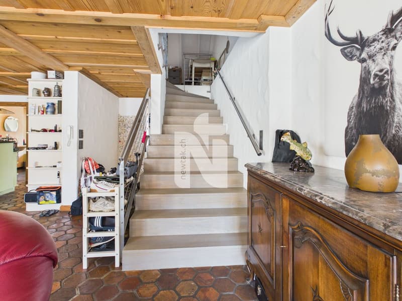 Maisonette apartment, rustic with a lot of charm, in the heart of Laufen (8)