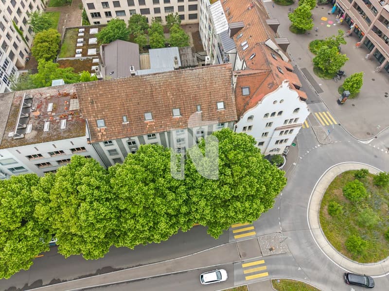 Habitation spacieuse avec balcon et jardin communautaire à Bâle (1)
