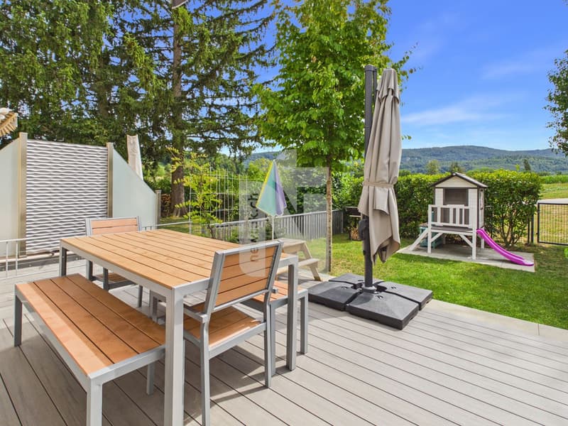 Family-friendly, modern, and ready to move in - with garden and view of the unobstructable green (4)