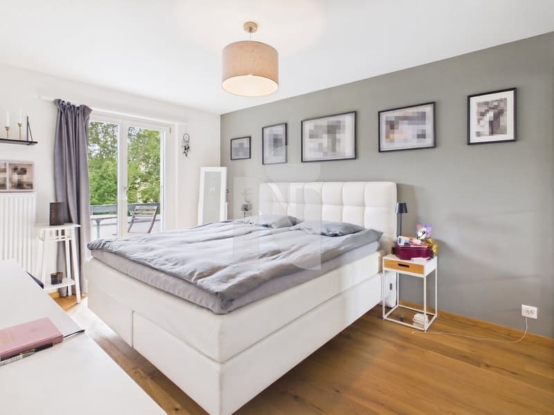 Family-friendly, modern, and ready to move in - with garden and view of the unobstructable green (7)