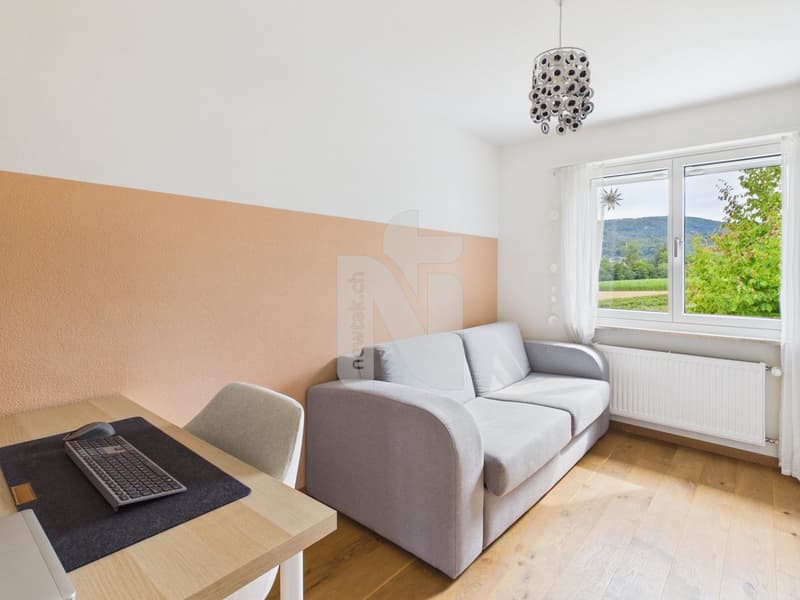 Family-friendly, modern, and ready to move in - with garden and view of the unobstructable green (9)